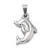 304 Stainless Steel Pendants STAS-B141-03A-P-1