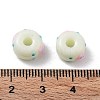 Glass Hand Drawn Beads SEED-M011-04A-01-3