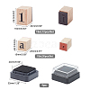   2 Boxes Wooden Stamps Set AJEW-PH0003-54-4