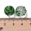 Handmade Glass Enamel Beads Strands LAMP-A001-A12-2