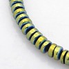 Electroplate Non-magnetic Synthetic Hematite Beads Strands G-J216C-M-3