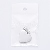 Fashionable 304 Stainless Steel Stamping Blank Tag Pendants STAS-J002B-01-8