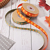 2 Rolls 2 Styles Thanksgiving Day Themes Polyester Ribbon OCOR-TA0003-29A-7