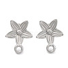 Non-Tarnish 304 Stainless Steel Studs Earring Findings EJEW-H013-19P-1