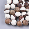 Resin & Wood Beads X-RESI-S358-68C-1