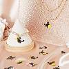 20Pcs 10 Style Alloy Enamel Pendants ENAM-DC0001-68-5