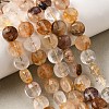 Natural Yellow Hematoid Quartz Golden Healer Quartz Beads Strands GG-CBA4808-H01-02-1