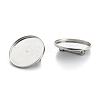 Non-Tarnish 304 Stainless Steel Brooch Findings LS-STAS-G250-04P-E-2