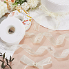 2 Rolls 2 Styles Chiffon Lace Trim for Sewing Decoration OCOR-CY0001-65B-3