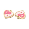 Alloy Enamel Charms ENAM-M053-06G-2