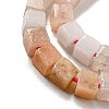 Natural Pink Aventurine Beads Strands G-C129-A06-01-4