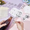 DIY Heart with Word Love Beer Bottle Opener Keychain Making Kit DIY-CA0004-99-3