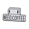 Cooffee Enamel Pins JEWB-D279-09B-08-1