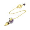 Round Resin Dowsing Pendulum Big Pendants G-C117-01G-10-1