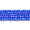 Opaque Solid Color Imitation Jade Glass Beads Strands LS-EGLA-A039-P4mm-D11-1