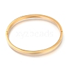 304 Stainless Steel Bangles STAS-I169-03C-G-1