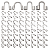 160Pcs 4 Styles 304 Surgical Stainless Steel Wire Guardian and Protectors STAS-ME0002-19-1
