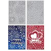 Firework Carbon Steel Cutting Dies Stencils DIY-WH0309-1479-1