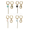 202 Stainless Steel Huggie Hoop Earrings EJEW-JE07392-2