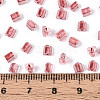 Transparent Inside Colours Glass Seed Beads SEED-T007-13G-4