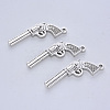 Tibetan Style Alloy Pendants X-TIBE-R316-118AS-RS-1