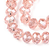 Electroplate Glass Beads Strands LS-EGLA-A034-T2mm-A34-2