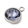 Birthstone Theme June 304 Stainless Steel Pendants STAS-G082-17P-06-2