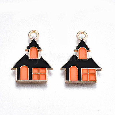 Alloy Enamel Pendants X-ENAM-Q442-007-RS-1