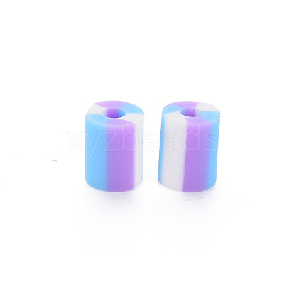 Fixed Mixed 3 Style Handmade Polymer Clay Beads CLAY-S096-012G-1