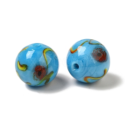Handmade Lampwork Beads LAMP-C016-04D-17-1