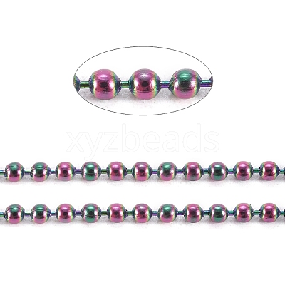 Ion Plating(IP) 304 Stainless Steel Ball Chains CHS-H013-04M-1.5MM-A-1