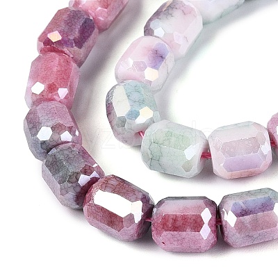 Anti-Tarnish Electroplate Glass Beads Strands EGLA-N027-03A-04-1