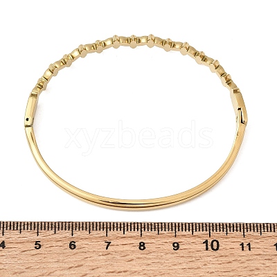 304 Stainless Steel Hinged Bangles for Women BJEW-B168-08G-1