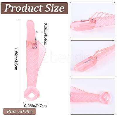 50Pcs Fish Shape Sewing Machine Needle Threaders DIY-CP0011-20B-1