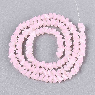 Imitation Jade Glass Beads Strands GLAA-N020-4mm-32-1
