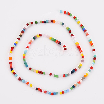 Glass Beads Strands X-GLAA-T006-08-1