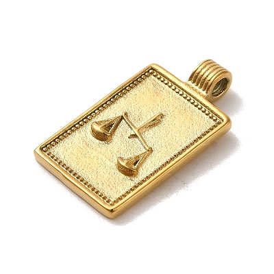 304 Stainless Steel Pendants STAS-L022-306G-06-1