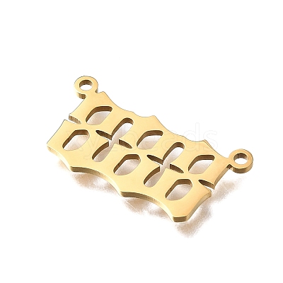 304 Stainless Steel Pendants STAS-D382-04H-G-1