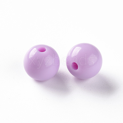 Opaque Acrylic Beads X-MACR-S370-C12mm-A03-1