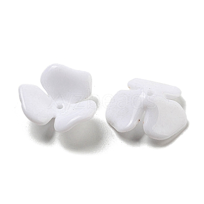 Opaque Acrylic Bead Caps OACR-G034-03L-1