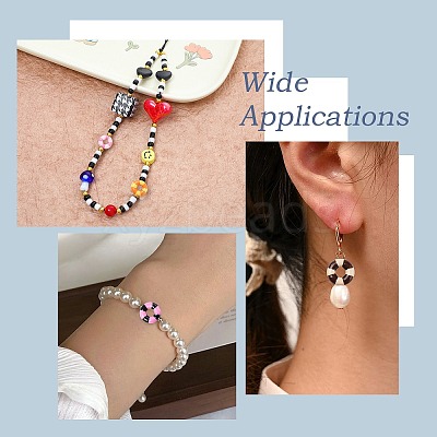 18Pcs 9 Colors Baking Paint Alloy Beads FIND-CJ0003-38-1