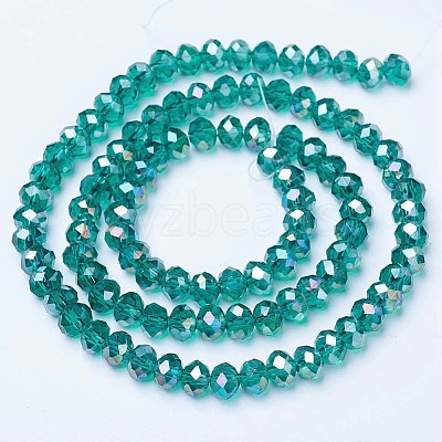 Electroplate Glass Beads Strands LS-EGLA-A034-T2mm-B04-1