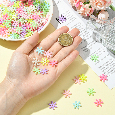 500Pcs Acrylic Beads MACR-SC0002-33-1