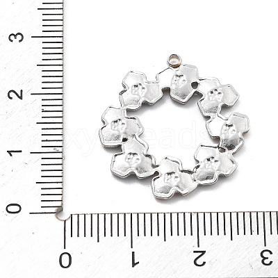 304 Stainless Steel Pendants STAS-R155-045GP-02-1