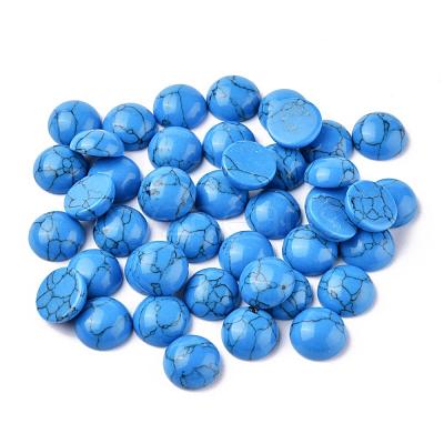 Synthetic Turquoise Cabochons G-G788-B-06-1