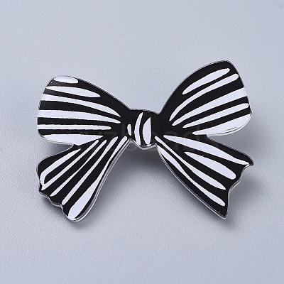 Acrylic Safety Brooches LS-JEWB-D006-B06-1