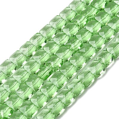 Transparent Glass Beads Strands GLAA-L050-A15-1