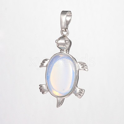 Tortoise Opalite Pendants G-D648-03-RS-1