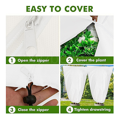 Non-woven Fabrics Netting for Fruit Trees AJEW-WH20022-86D-02-1