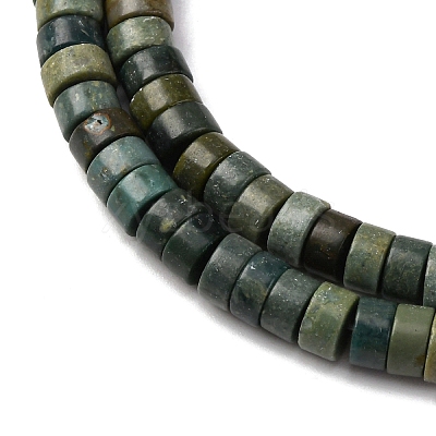 Natural Shoushan Jade Beads Strands G-L624-I09-3x6mm-1